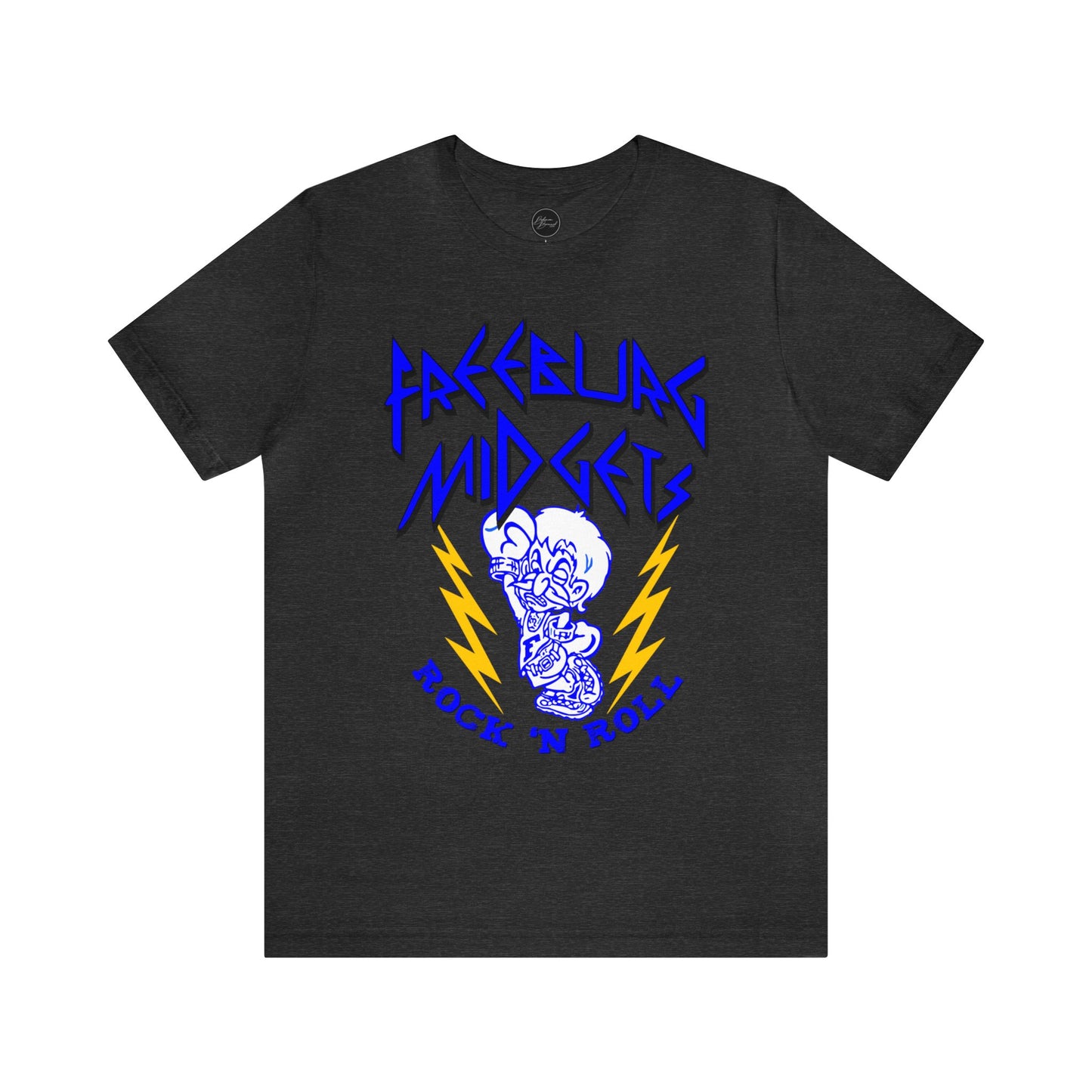 Freeburg Midgets Rock and Roll Bella Jersey Short Sleeve Tee (Unisex)