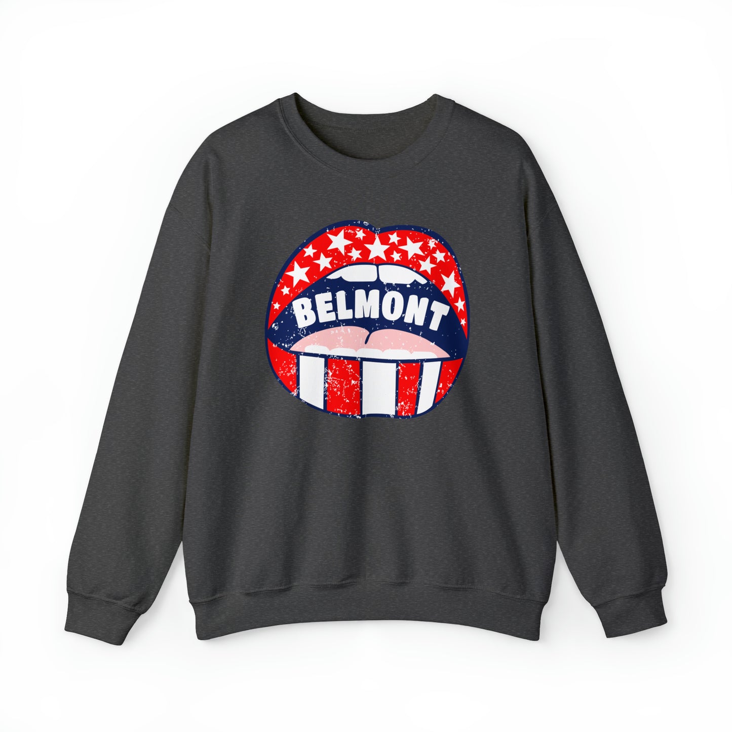 Belmont University Lips Crewneck Sweatshirt