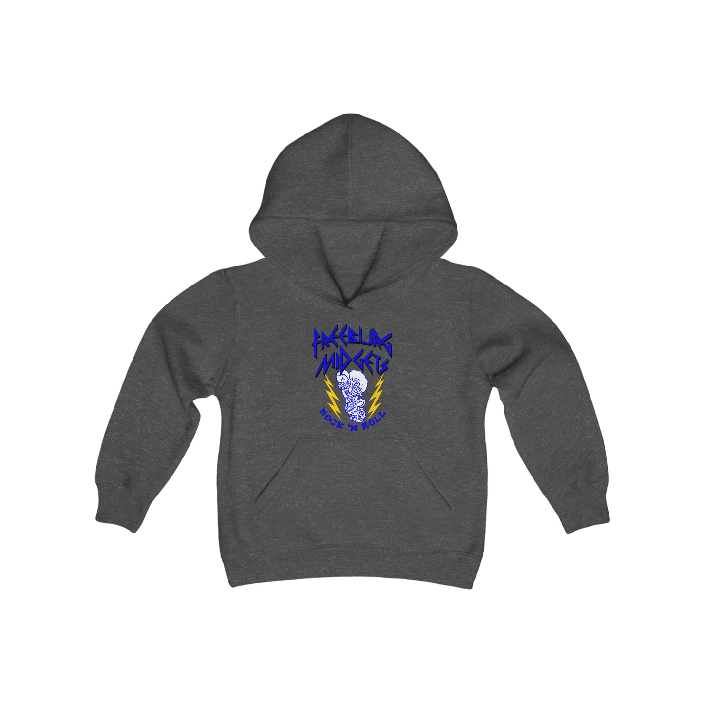 YOUTH - Freeburg Midgets Rock and Roll Youth Heavy Blend Hooded Sweatshirt