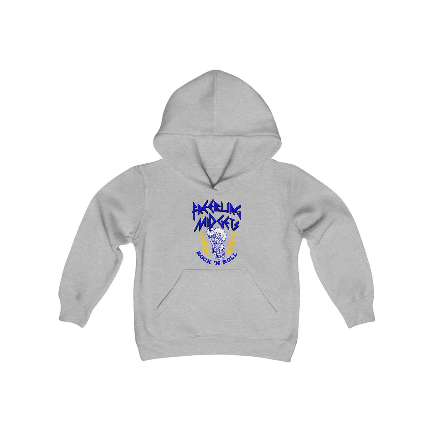 YOUTH - Freeburg Midgets Rock and Roll Youth Heavy Blend Hooded Sweatshirt