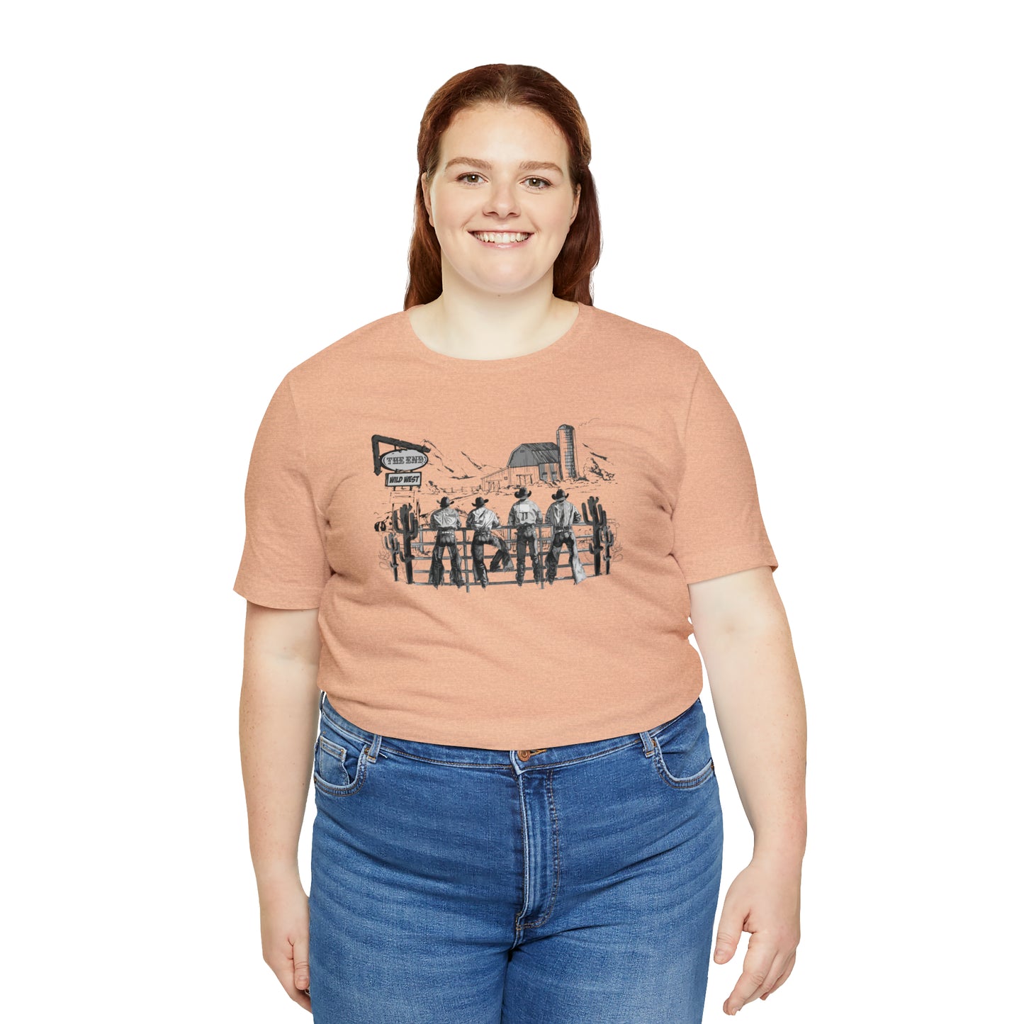 "Rodeo Cowboys" Unisex Jersey Short Sleeve Tee