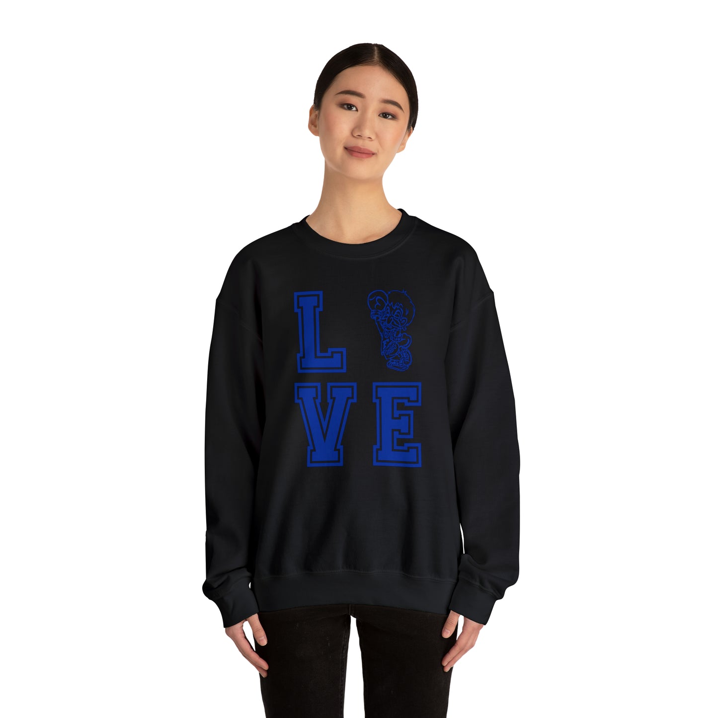 "Love Freeburg Midgets" Unisex Heavy Blend™ Crewneck Sweatshirt