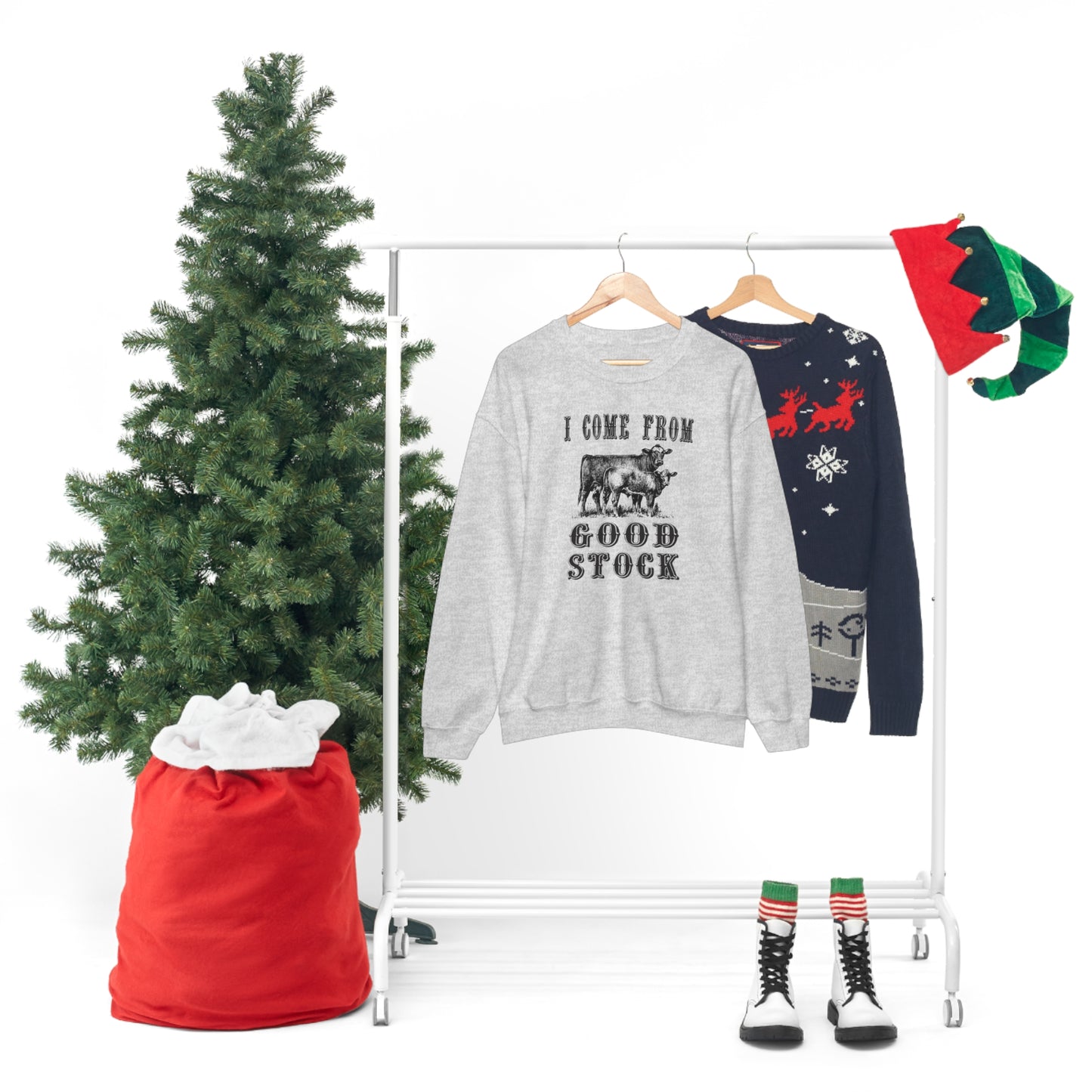 "I come from Good Stock" - Unisex Heavy Blend™ Crewneck Sweatshirt