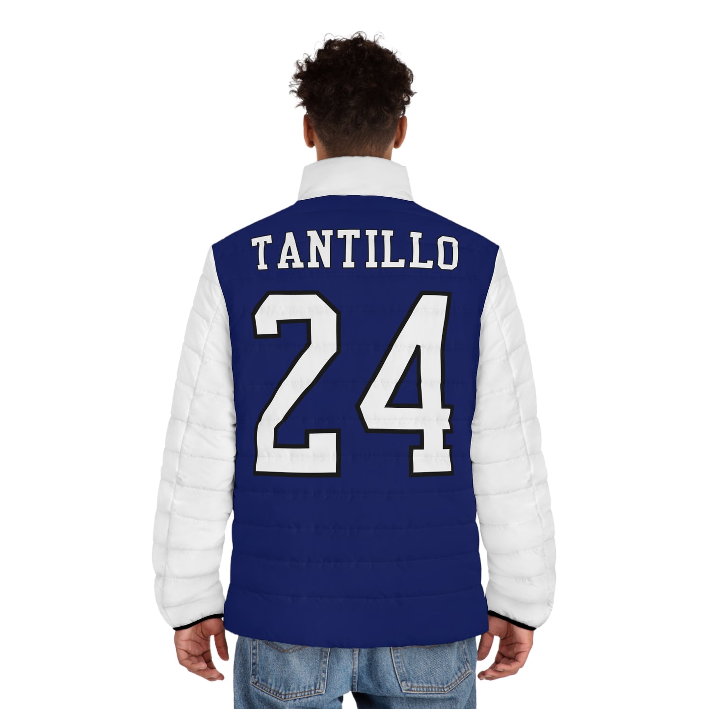 Custom Cheer Game Day Men's Puffer Coat/ Jacket