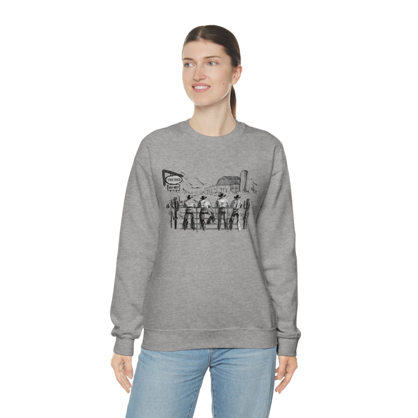 "Rodeo Cowboys" - Unisex Heavy Blend™ Crewneck Sweatshirt