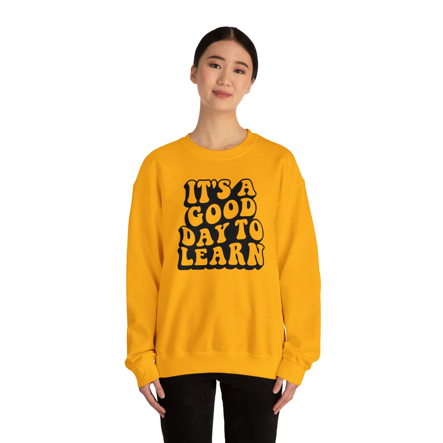 It's a Good Day to Learn Unisex Heavy Blend™ Crewneck Sweatshirt