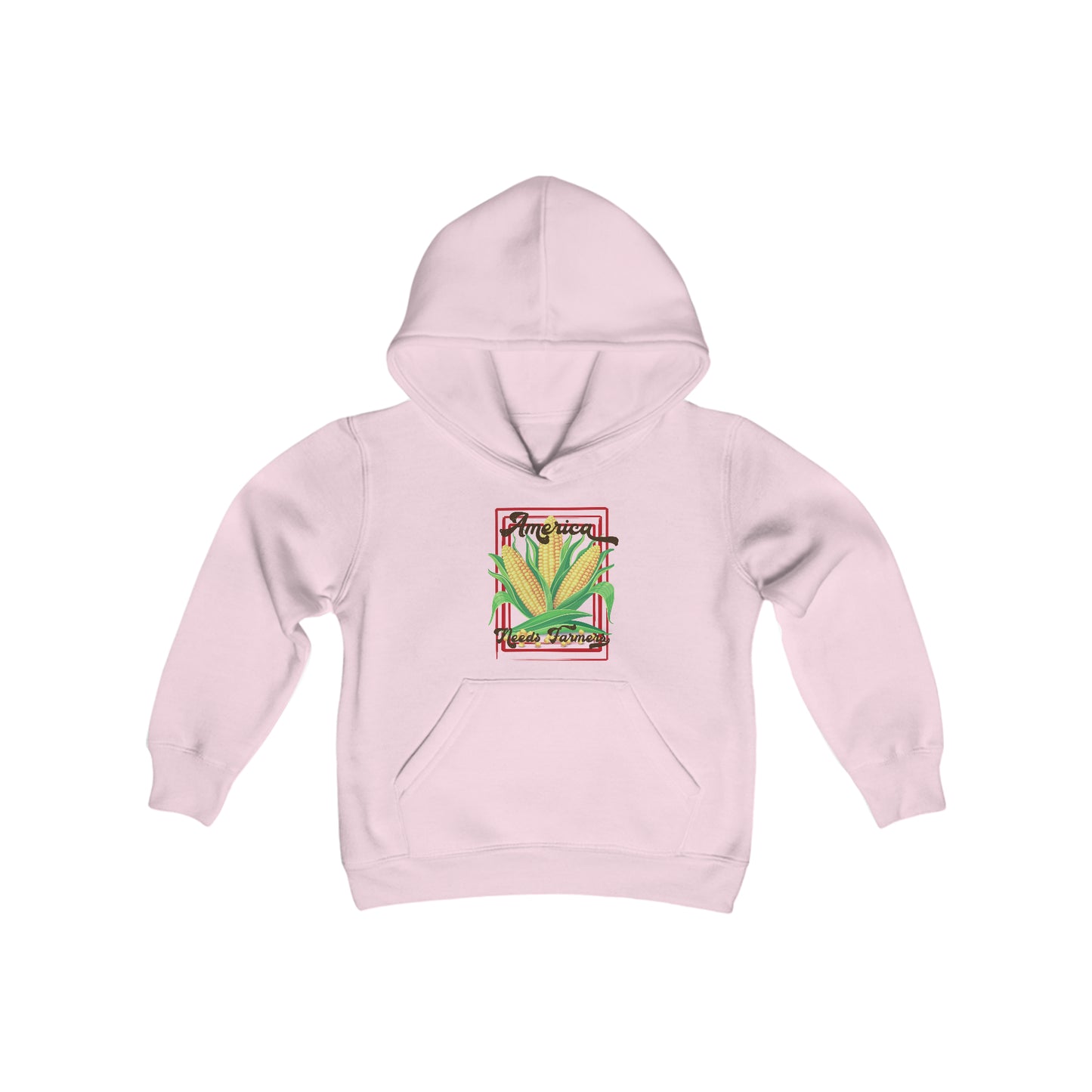 America Needs Farmers Youth Heavy Blend Hooded Sweatshirt