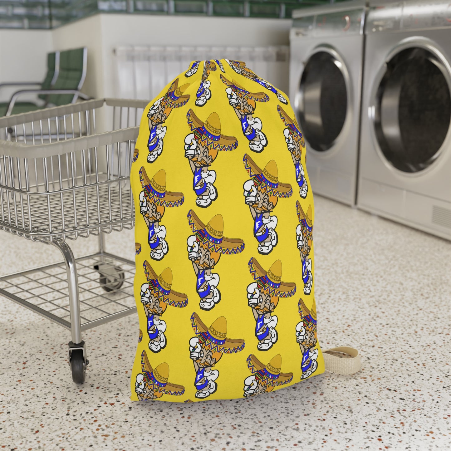 Sombrero Midget Beach/Laundry Bag - Yellow