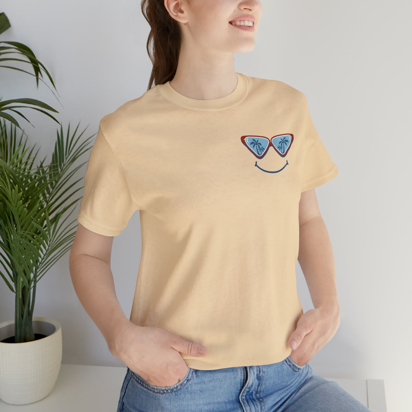 "Teacher on Summer Break Era" (Front and Back Design) Unisex Jersey Short Sleeve Tee