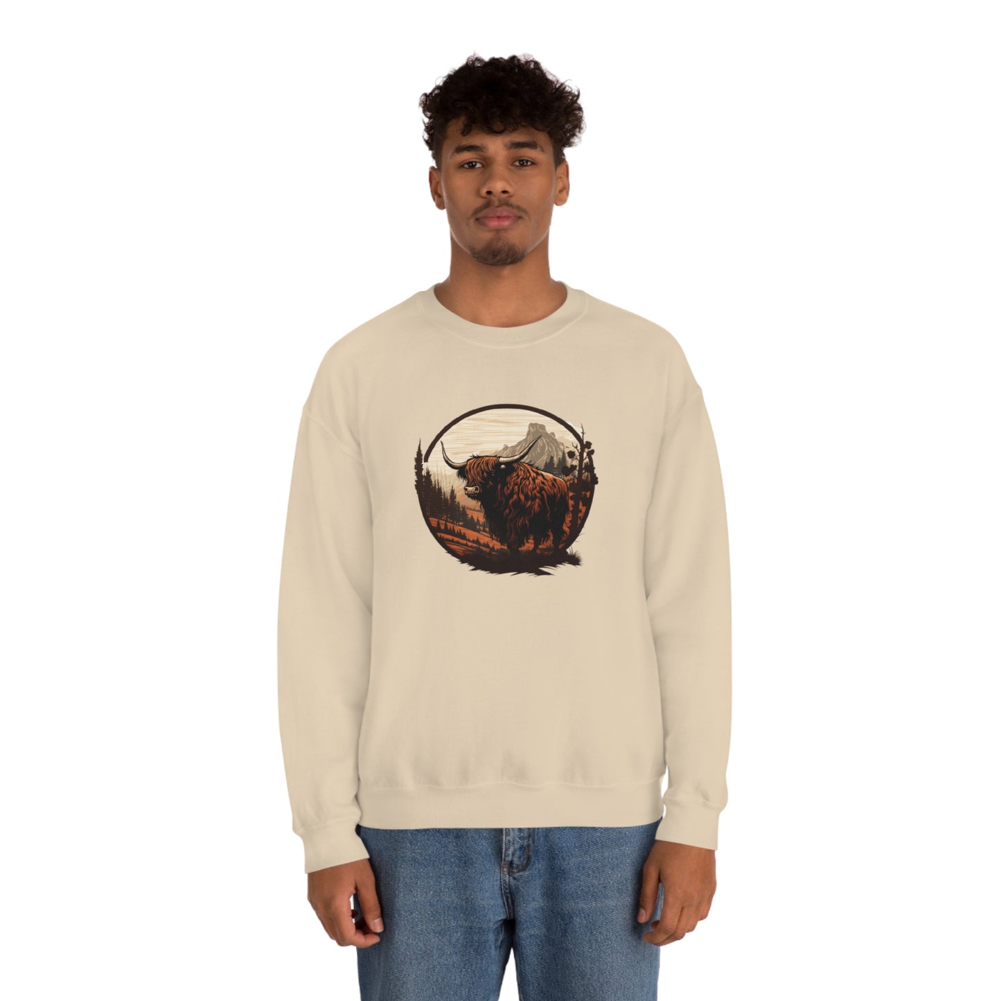 Vintage Buffalo Unisex Heavy Blend™ Crewneck Sweatshirt