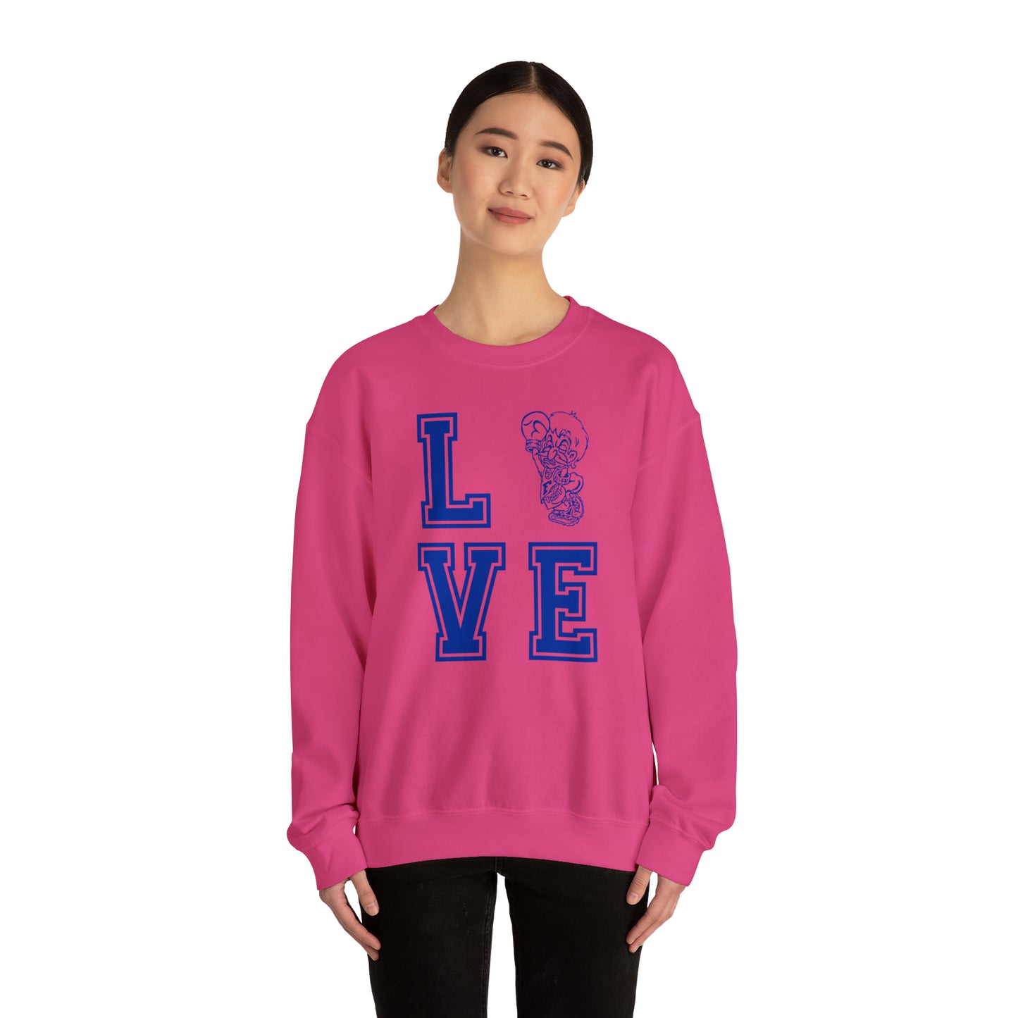 "Love Freeburg Midgets" Unisex Heavy Blend™ Crewneck Sweatshirt