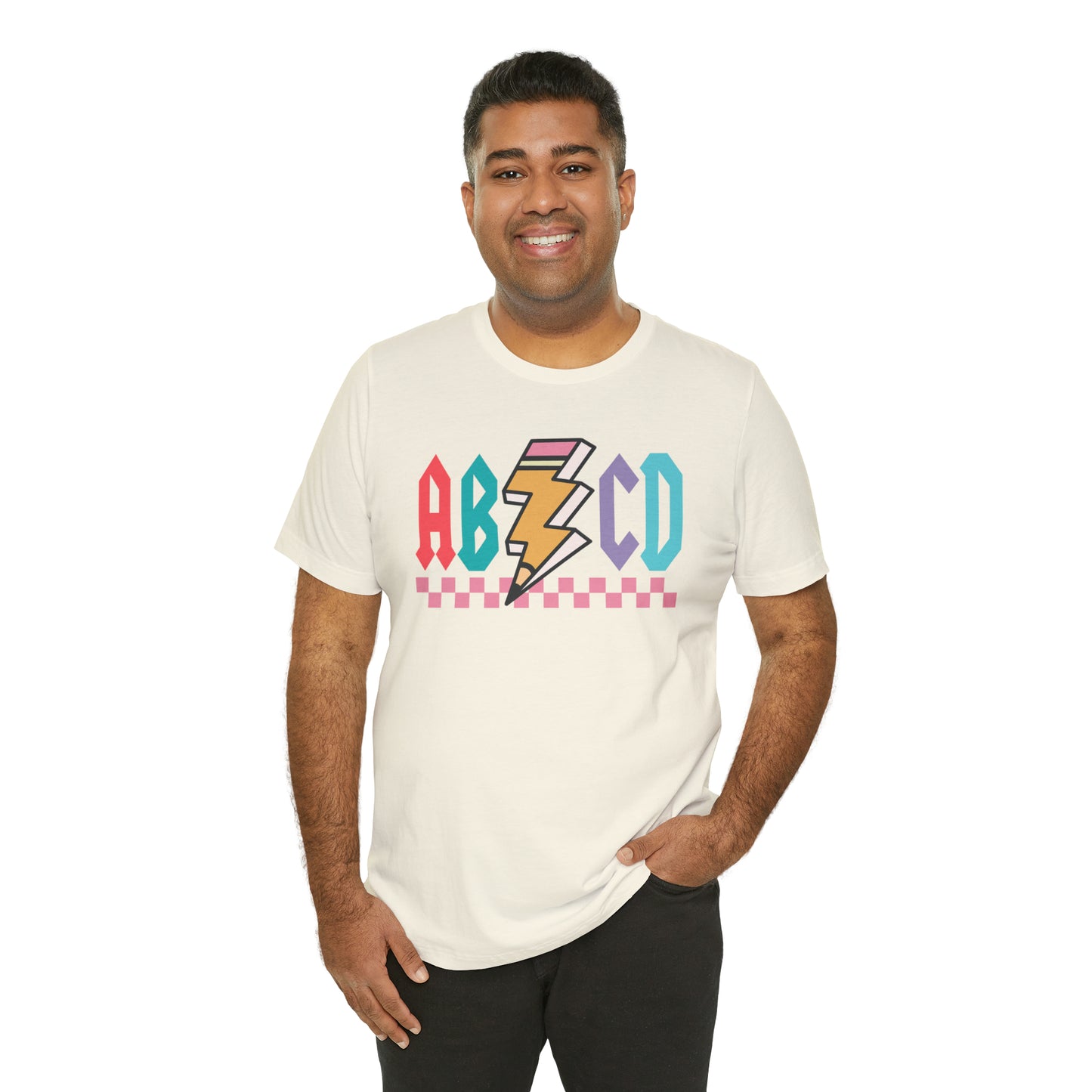 Vintage ABCD Teacher T-Shirt
