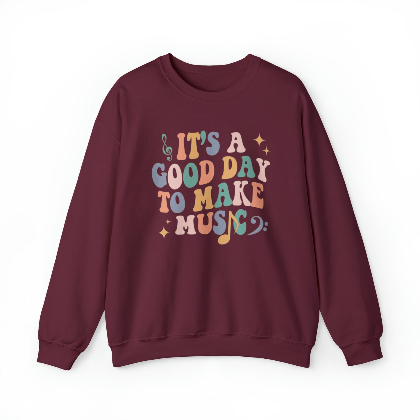 It's a Good Day to Make Music Heavyweight Crewneck Sweatshirt