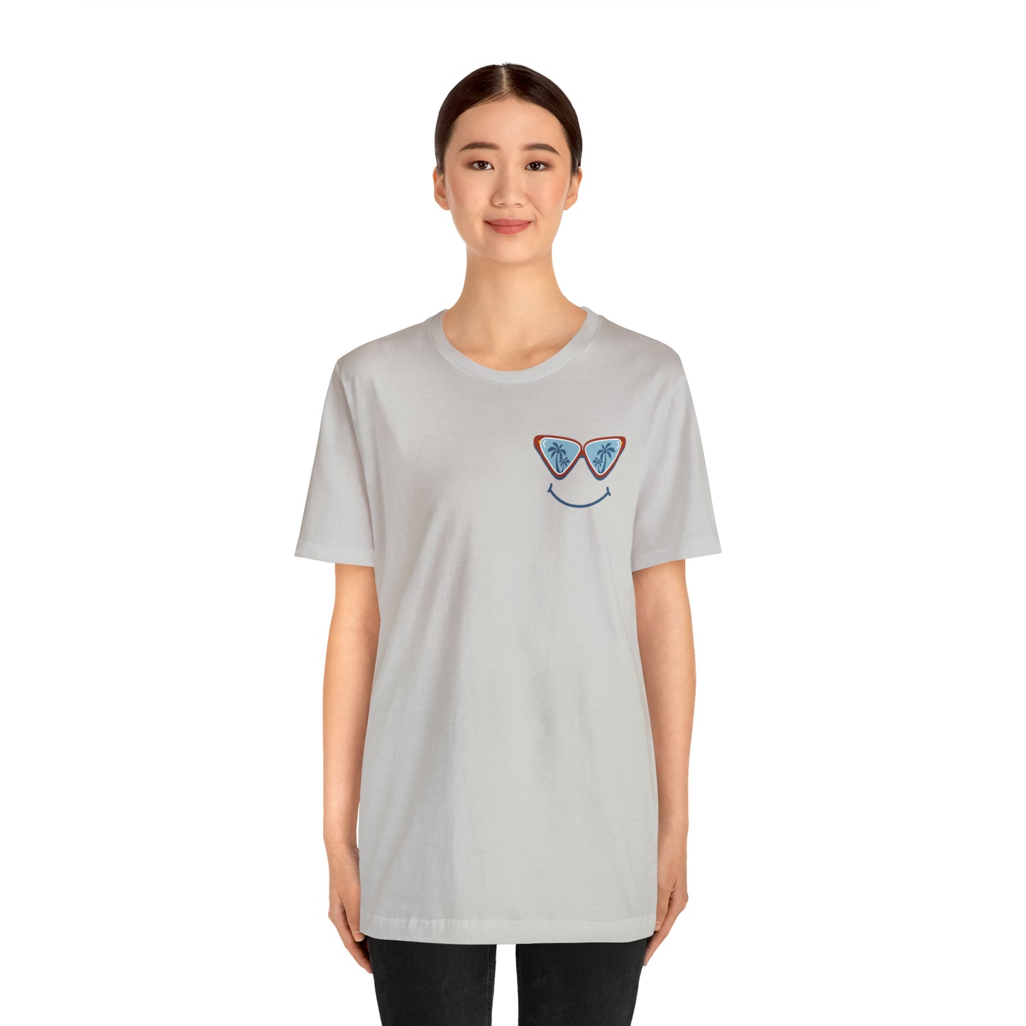 "Teacher on Summer Break Era" (Front and Back Design) Unisex Jersey Short Sleeve Tee