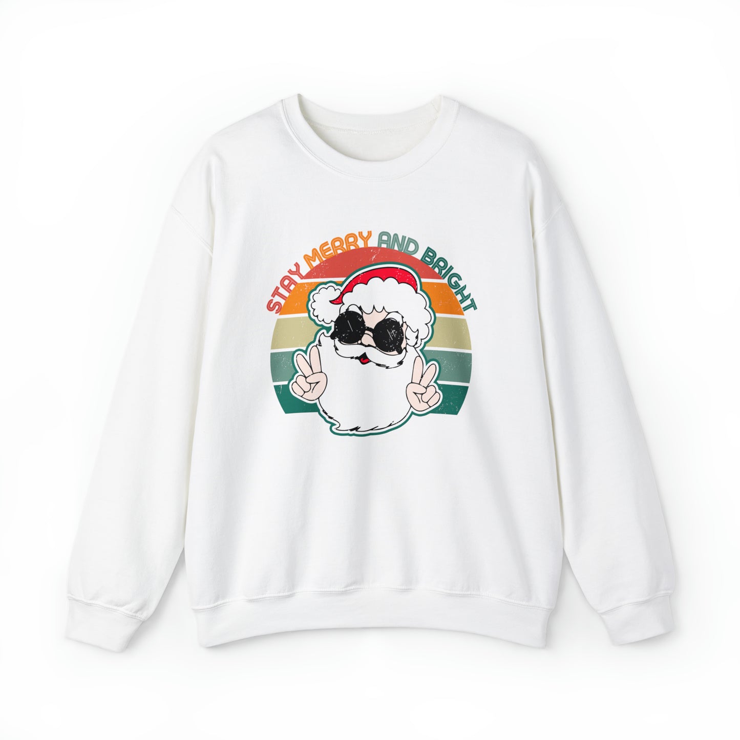Stay Merry and Bright Heavyweight Crewneck Sweatshirt