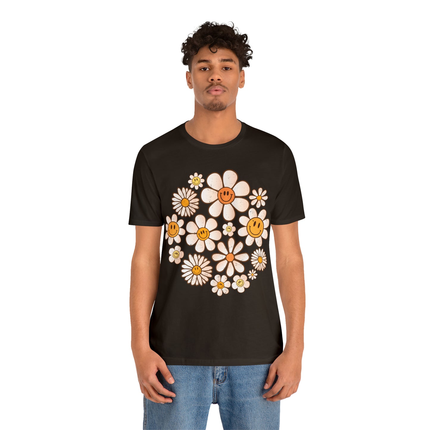Distressed Smiling Daisies T-Shirt