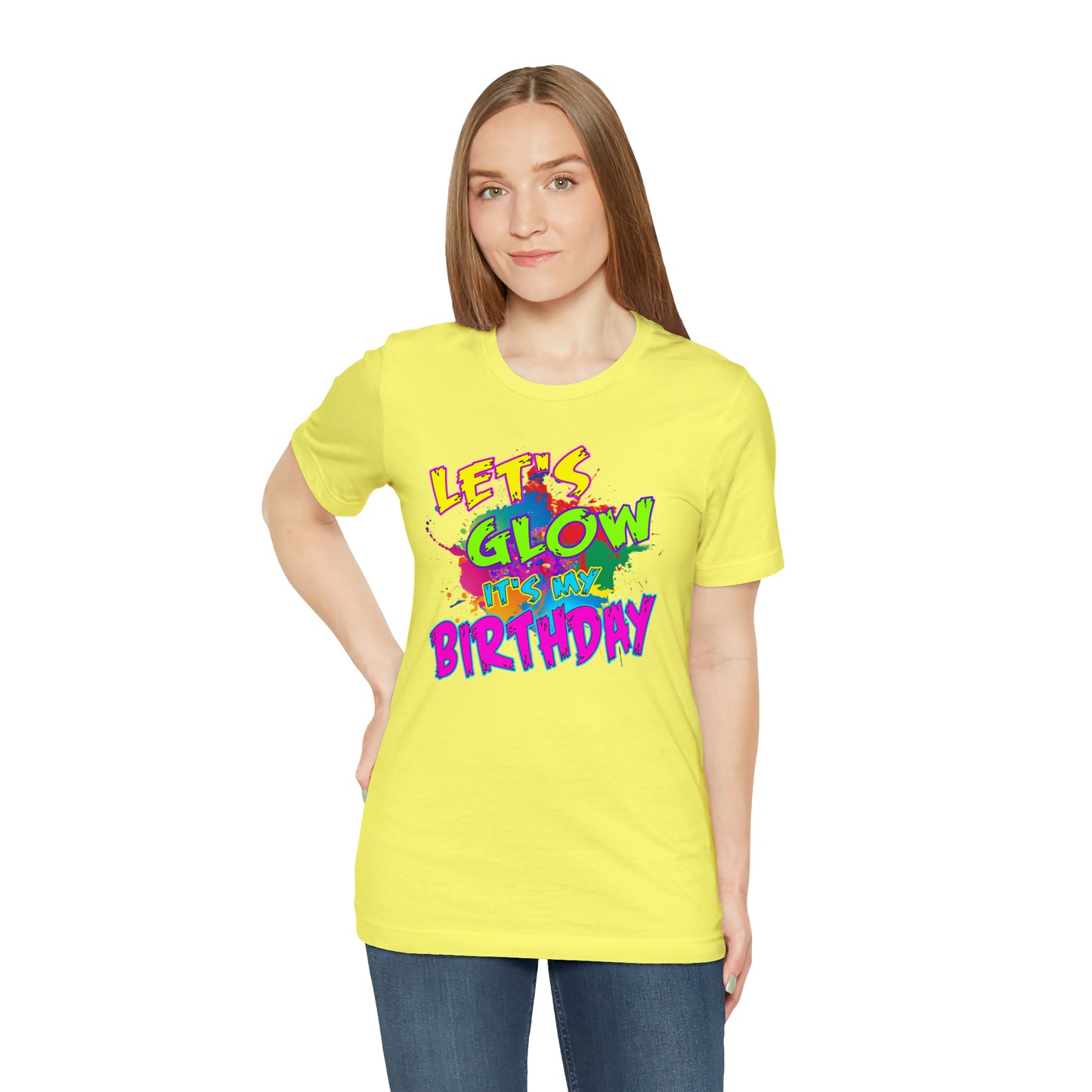 Let's Glow It's My Birthday T-Shirt