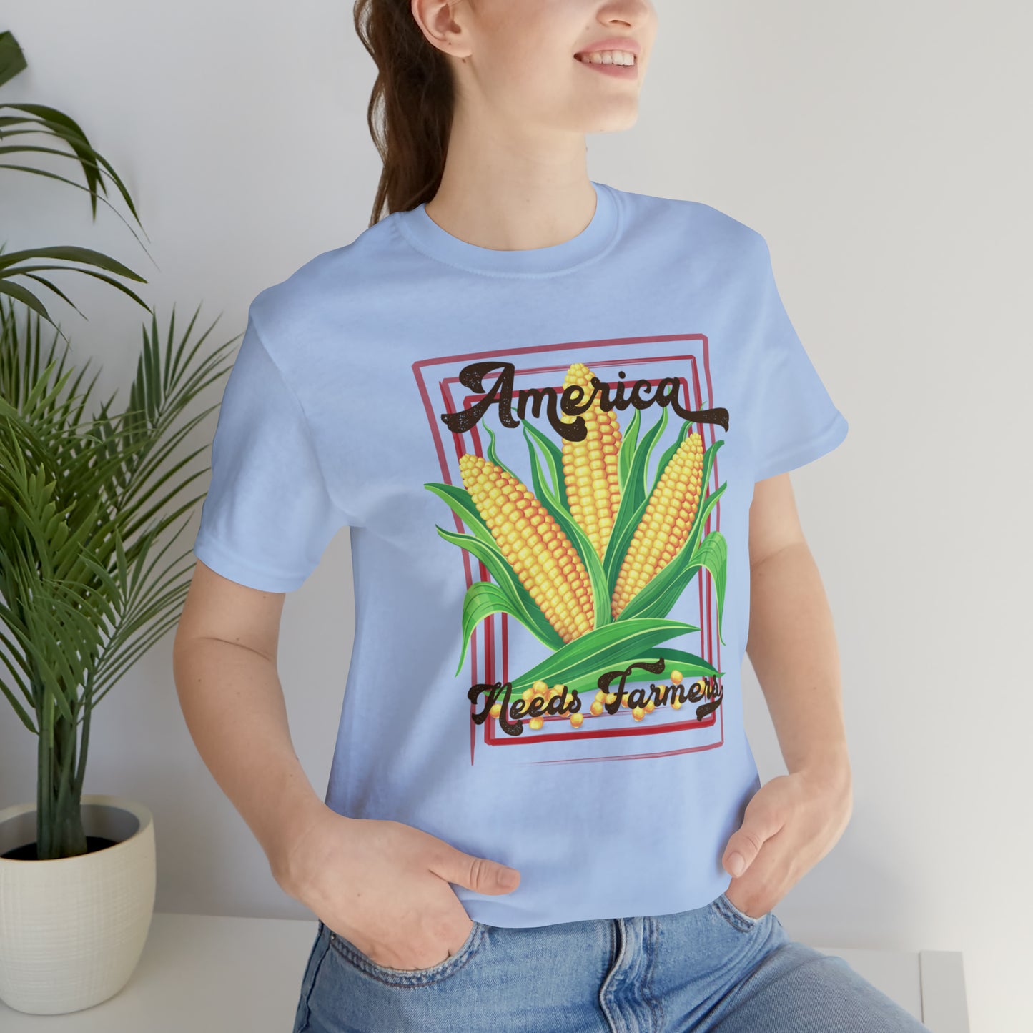 America Needs Farmers Unisex Jersey Short Sleeve Tee