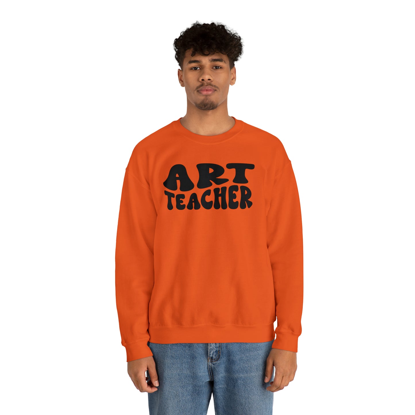 Art Teacher Heavyweight Crewneck Sweatshirt
