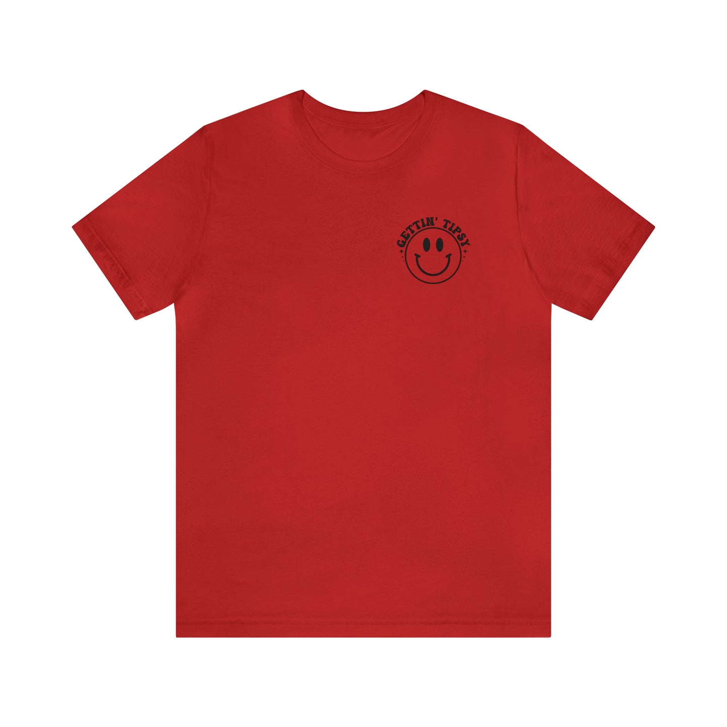 "Errbody in the Lake Gettin' Tipsy" (Front and Back Design) Unisex Jersey Short Sleeve Tee