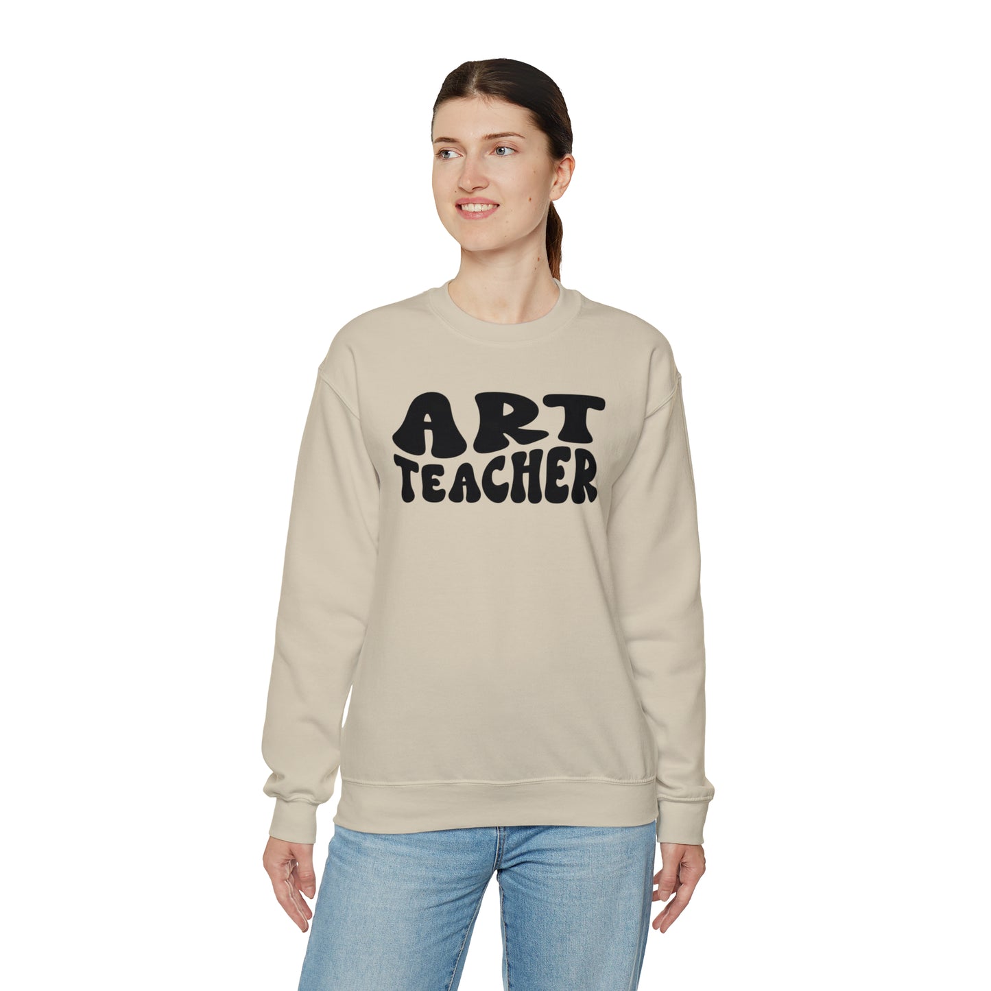 Art Teacher Heavyweight Crewneck Sweatshirt