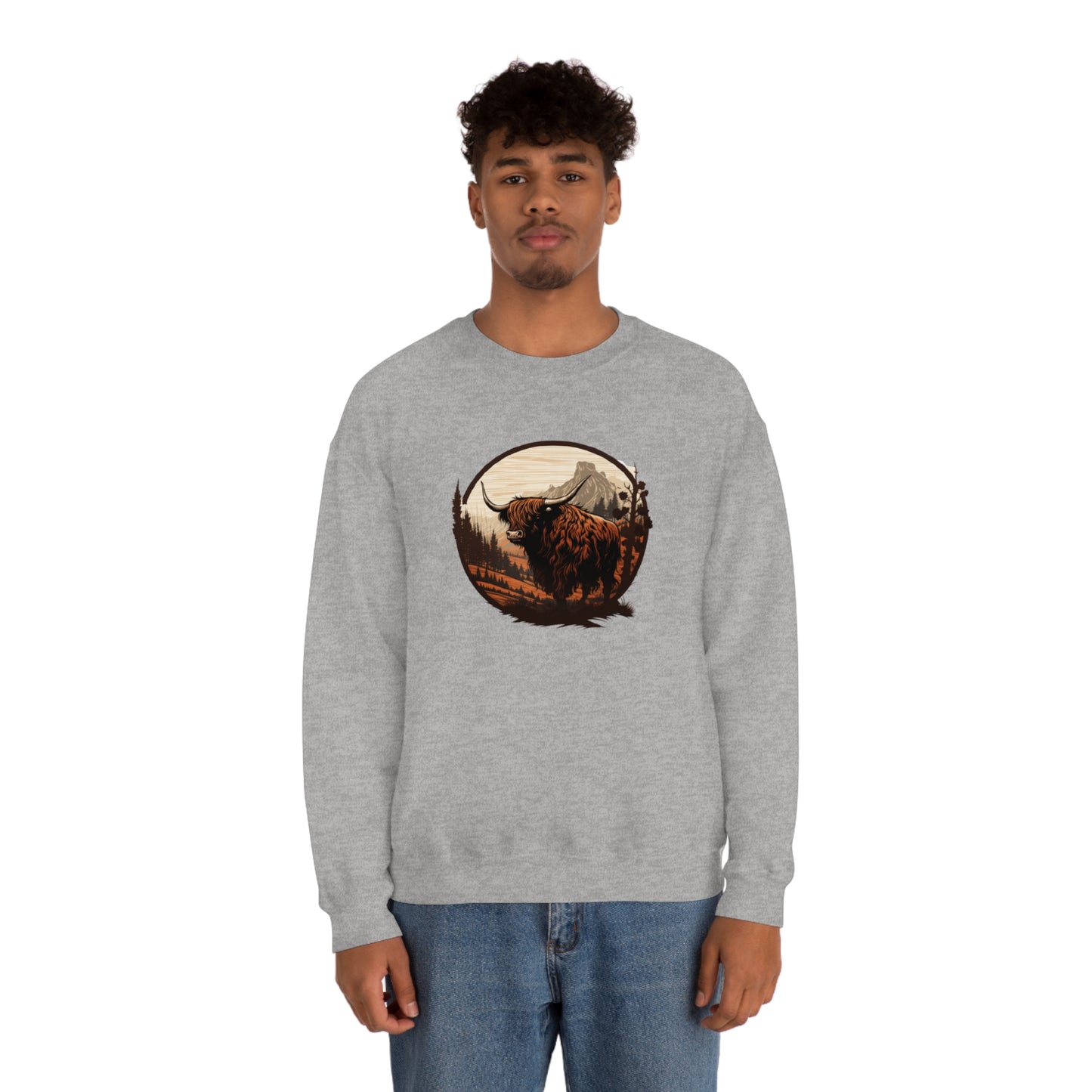 Vintage Buffalo Unisex Heavy Blend™ Crewneck Sweatshirt