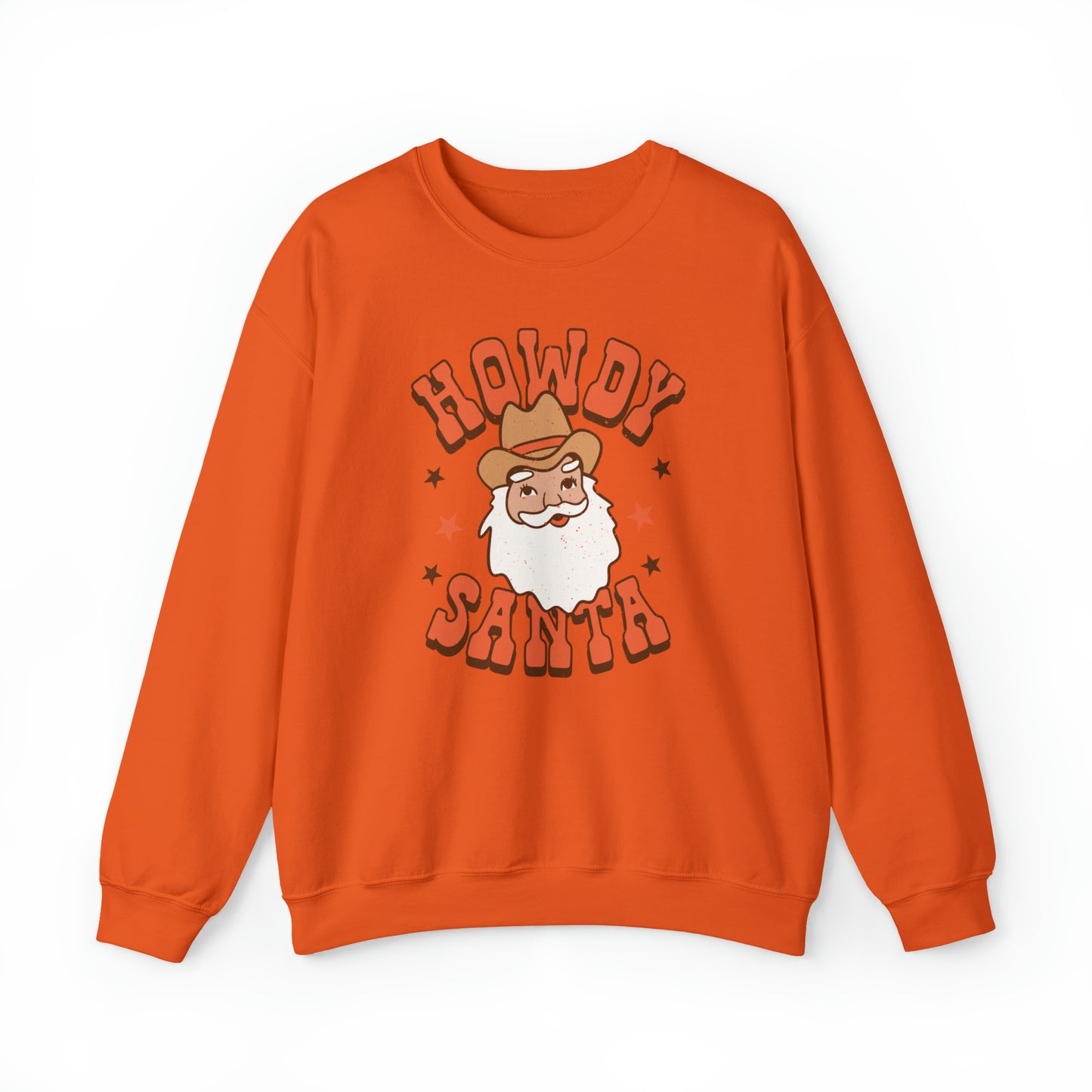 Howdy Santa Heavyweight Crewneck Sweatshirt