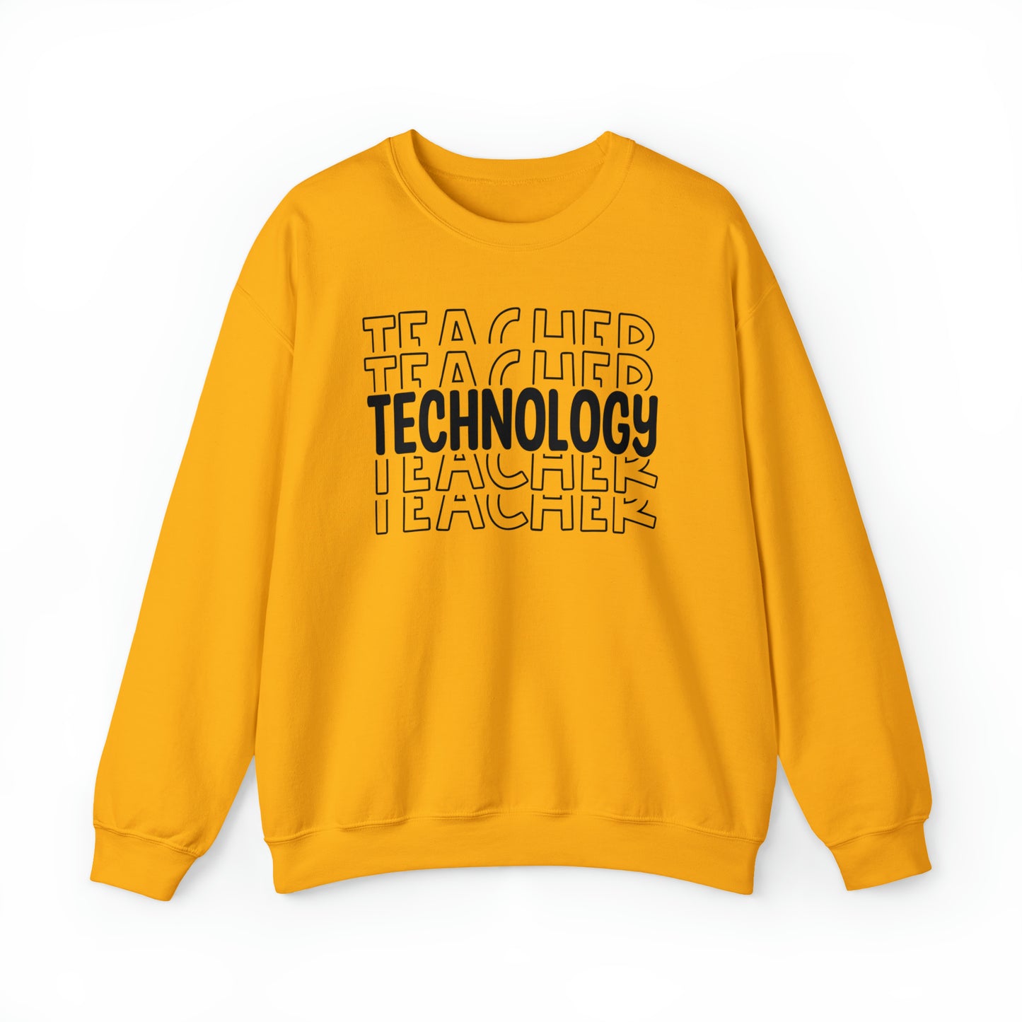 Technology Teacher Lined Heavyweight Crewneck Sweatshirt