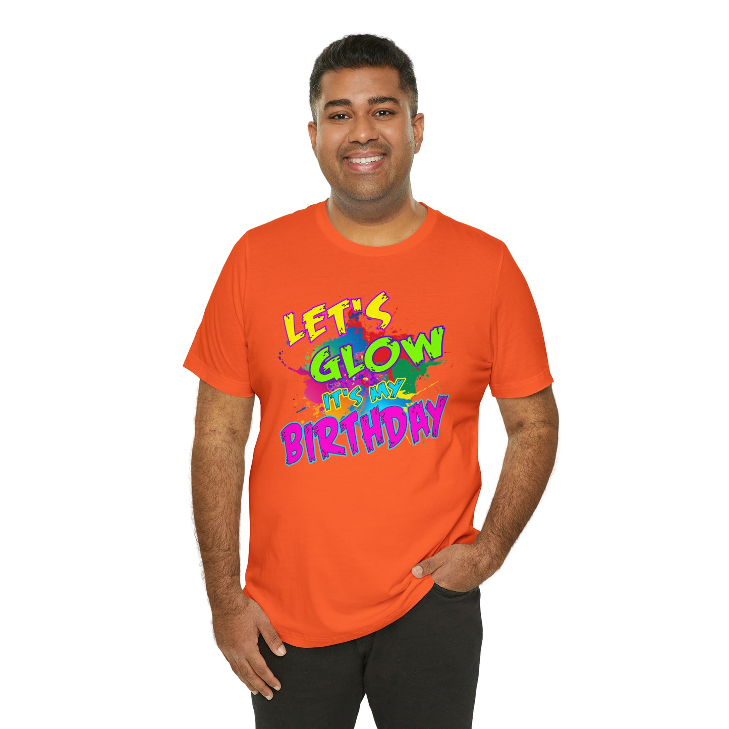 Let's Glow It's My Birthday T-Shirt