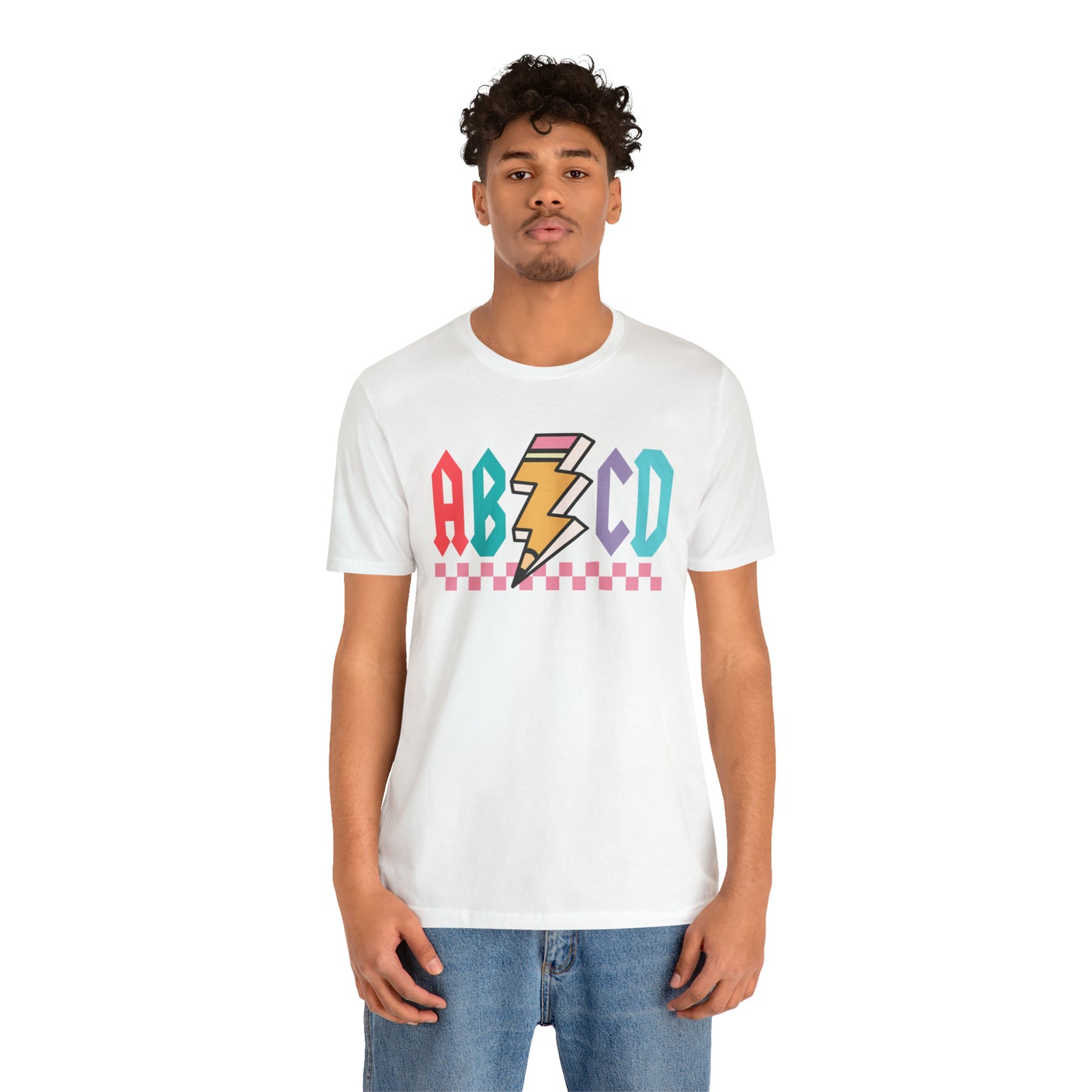 Vintage ABCD Teacher T-Shirt