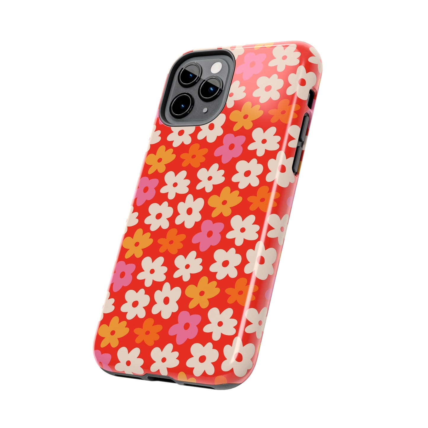 Flower Retro Tough Phone Cases