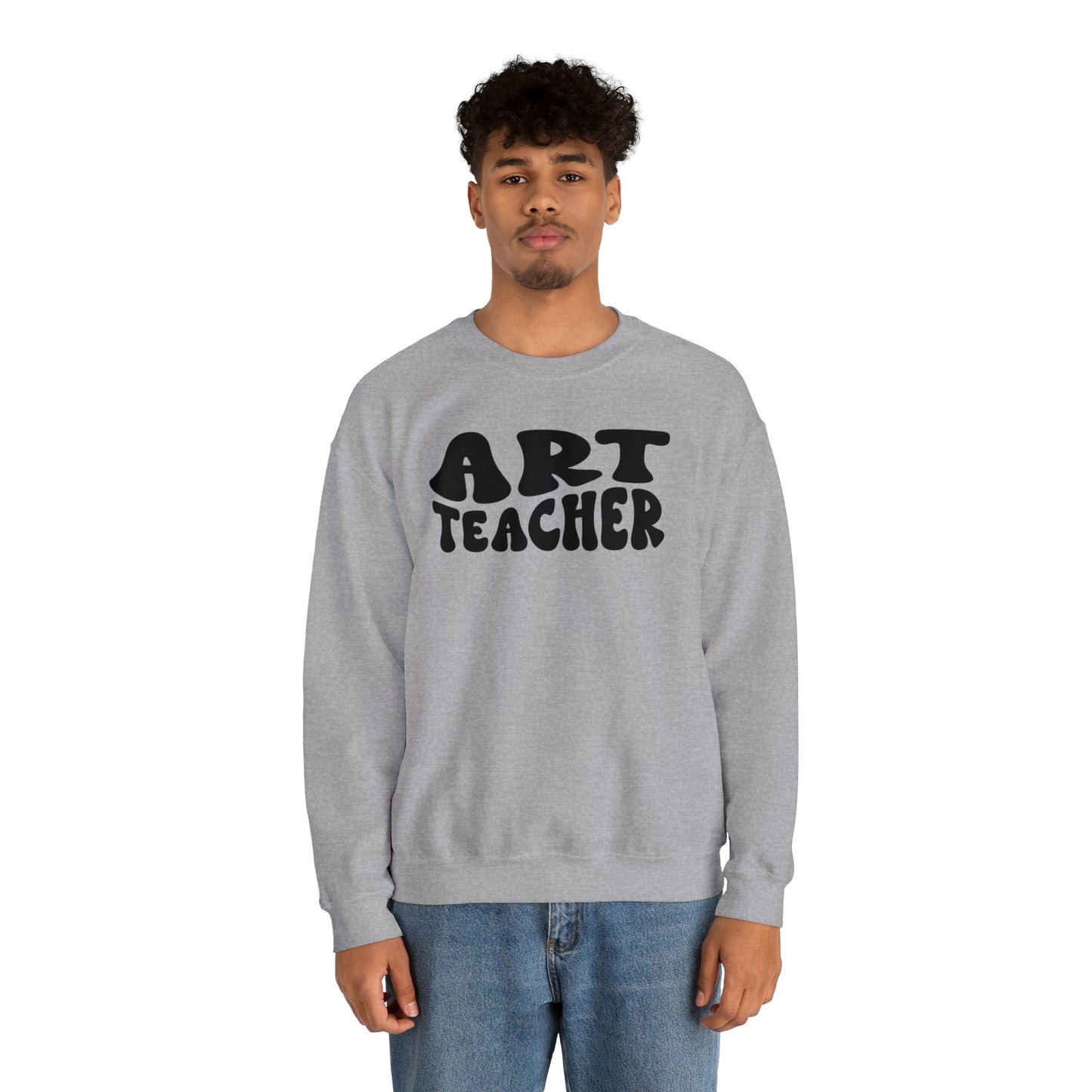 Art Teacher Heavyweight Crewneck Sweatshirt