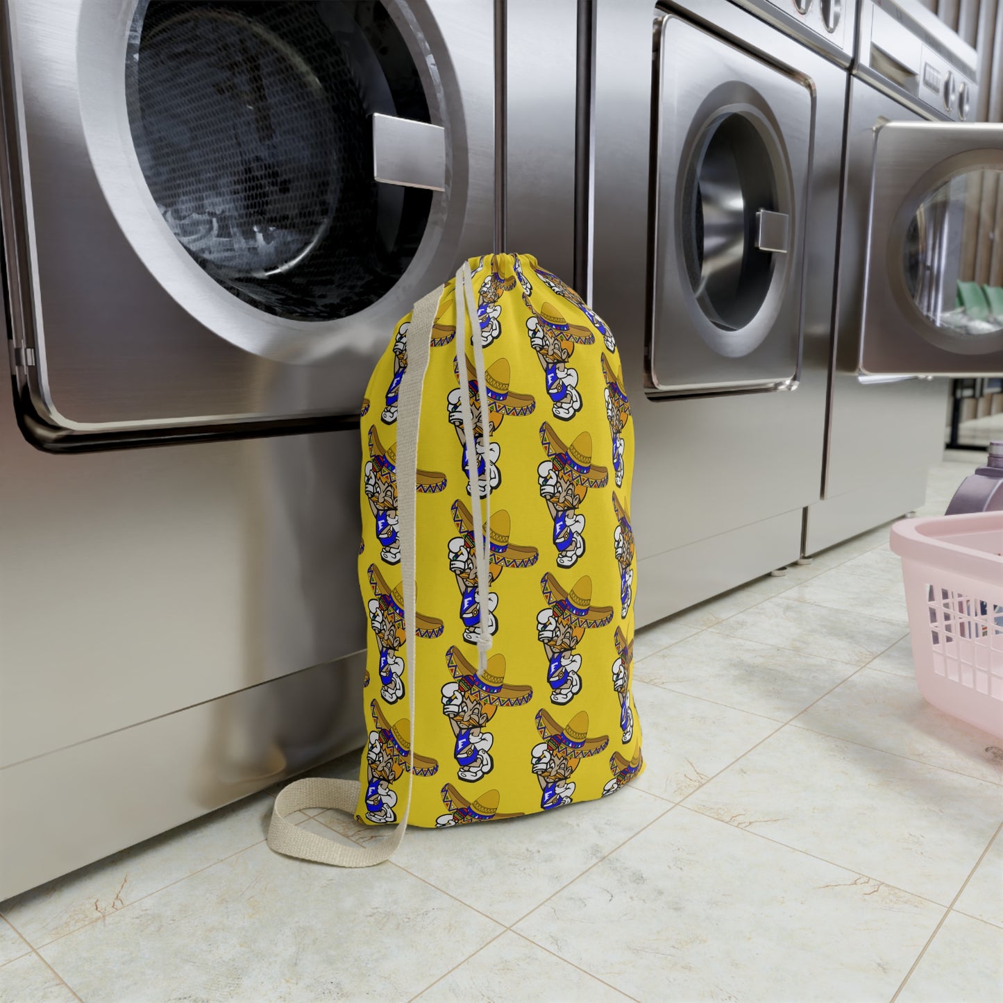 Sombrero Midget Beach/Laundry Bag - Yellow