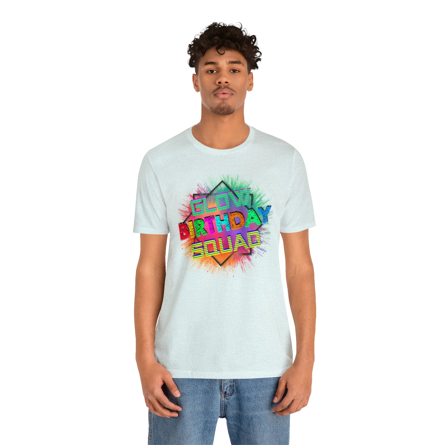 Glow Birthday Squad T-Shirt