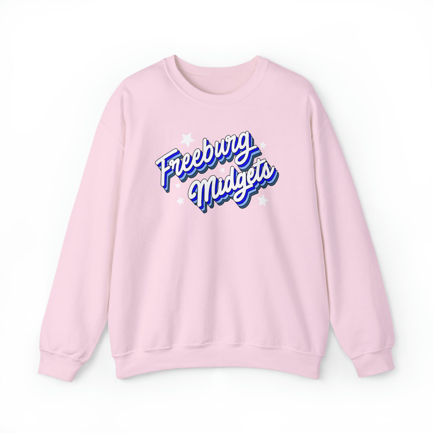 Retro Freeburg Midgets Unisex Heavy Blend™ Crewneck Sweatshirt