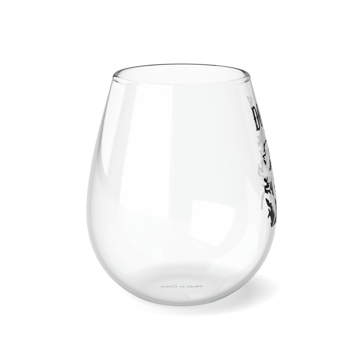 Dolly Portrait Stemless Wine/ Glass, 11.75oz
