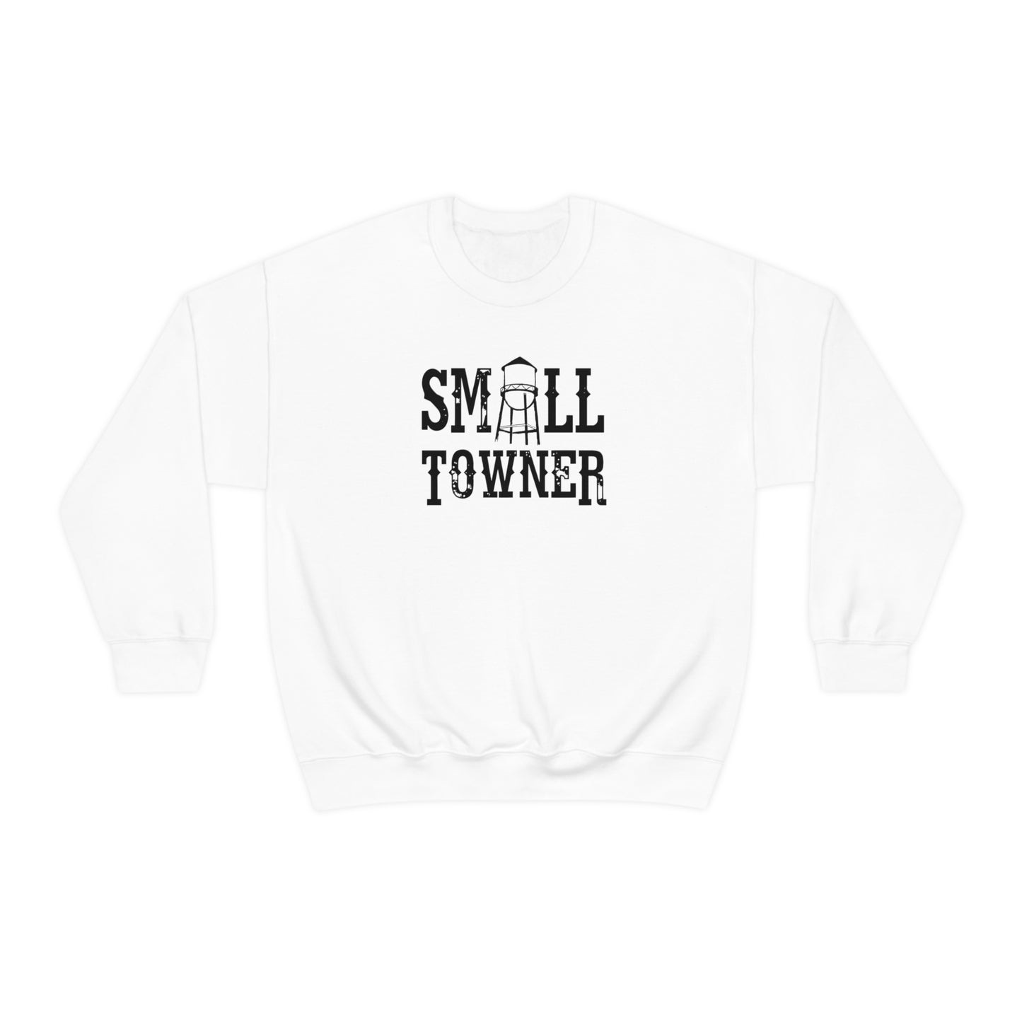 "Small Towner" - Unisex Heavy Blend™ Crewneck Sweatshirt