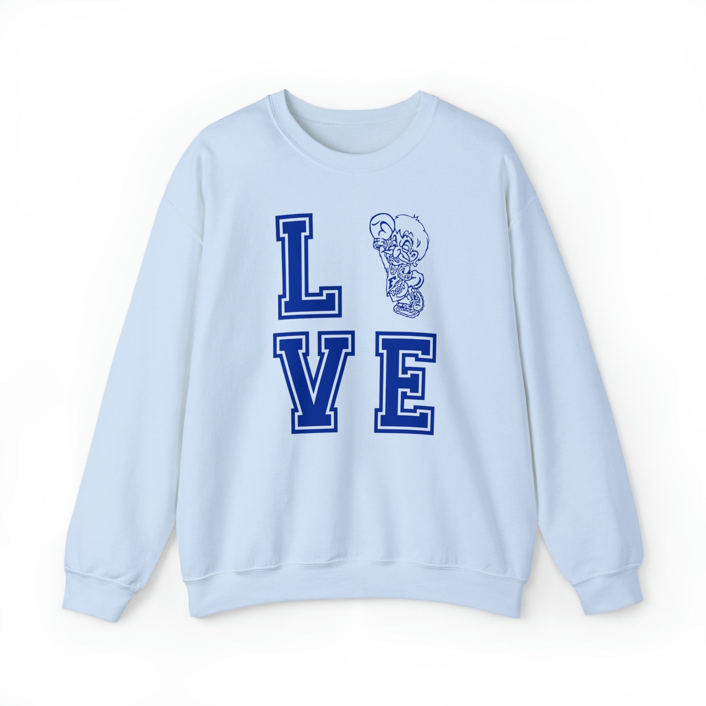 "Love Freeburg Midgets" Unisex Heavy Blend™ Crewneck Sweatshirt
