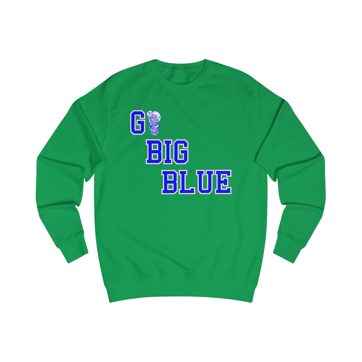 Go Big Blue Freeburg Midgets Unisex Heavy Blend™ Crewneck Sweatshirt