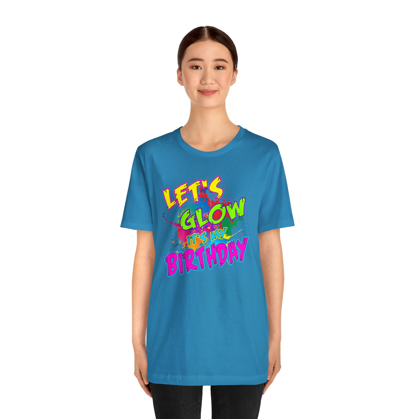 Let's Glow It's My Birthday T-Shirt