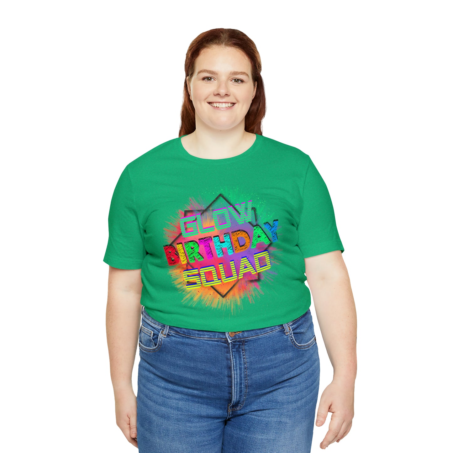 Glow Birthday Squad T-Shirt