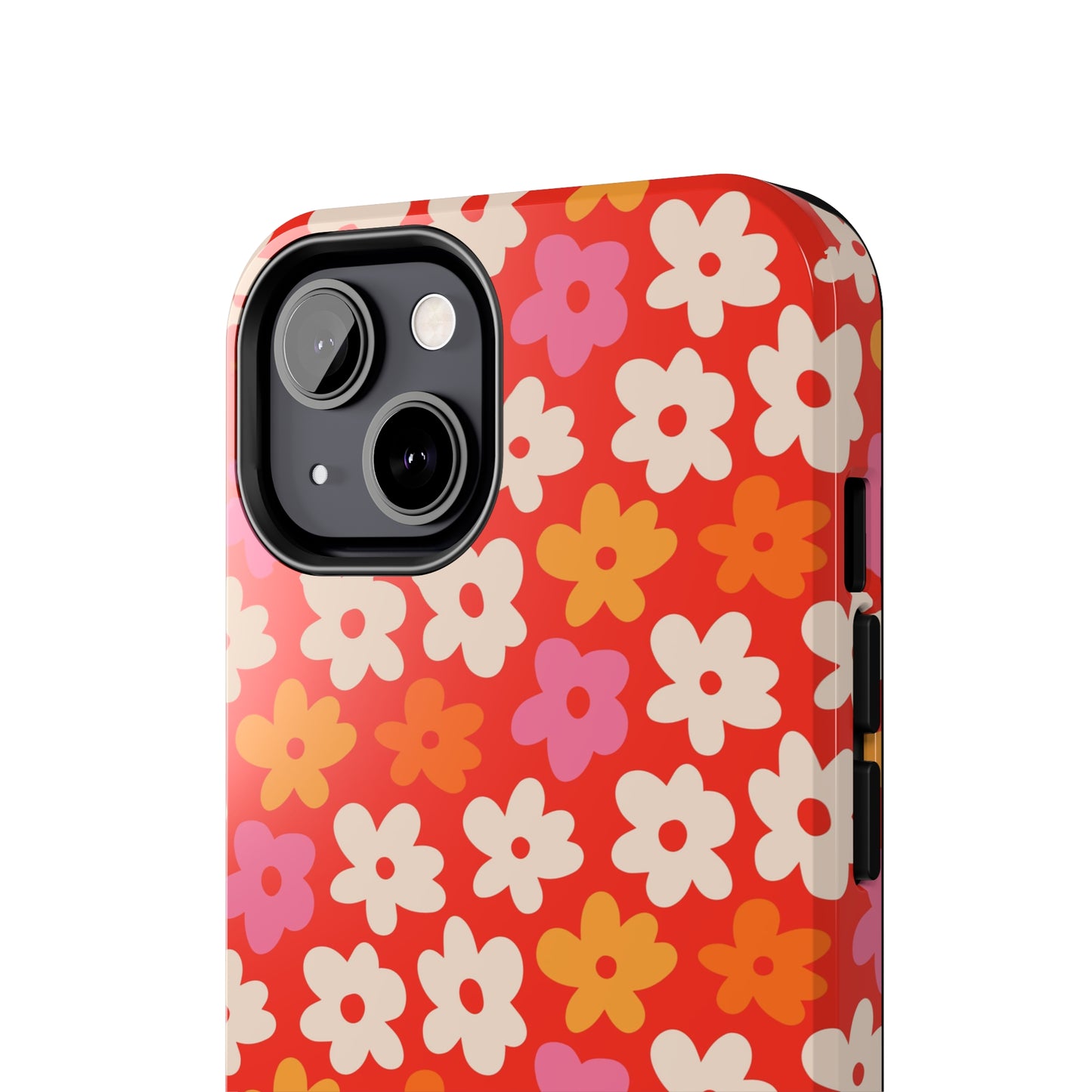 Flower Retro Tough Phone Cases