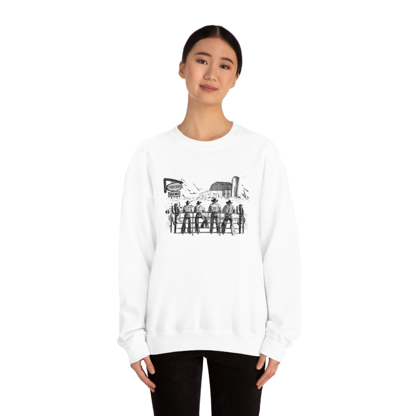 "Rodeo Cowboys" - Unisex Heavy Blend™ Crewneck Sweatshirt