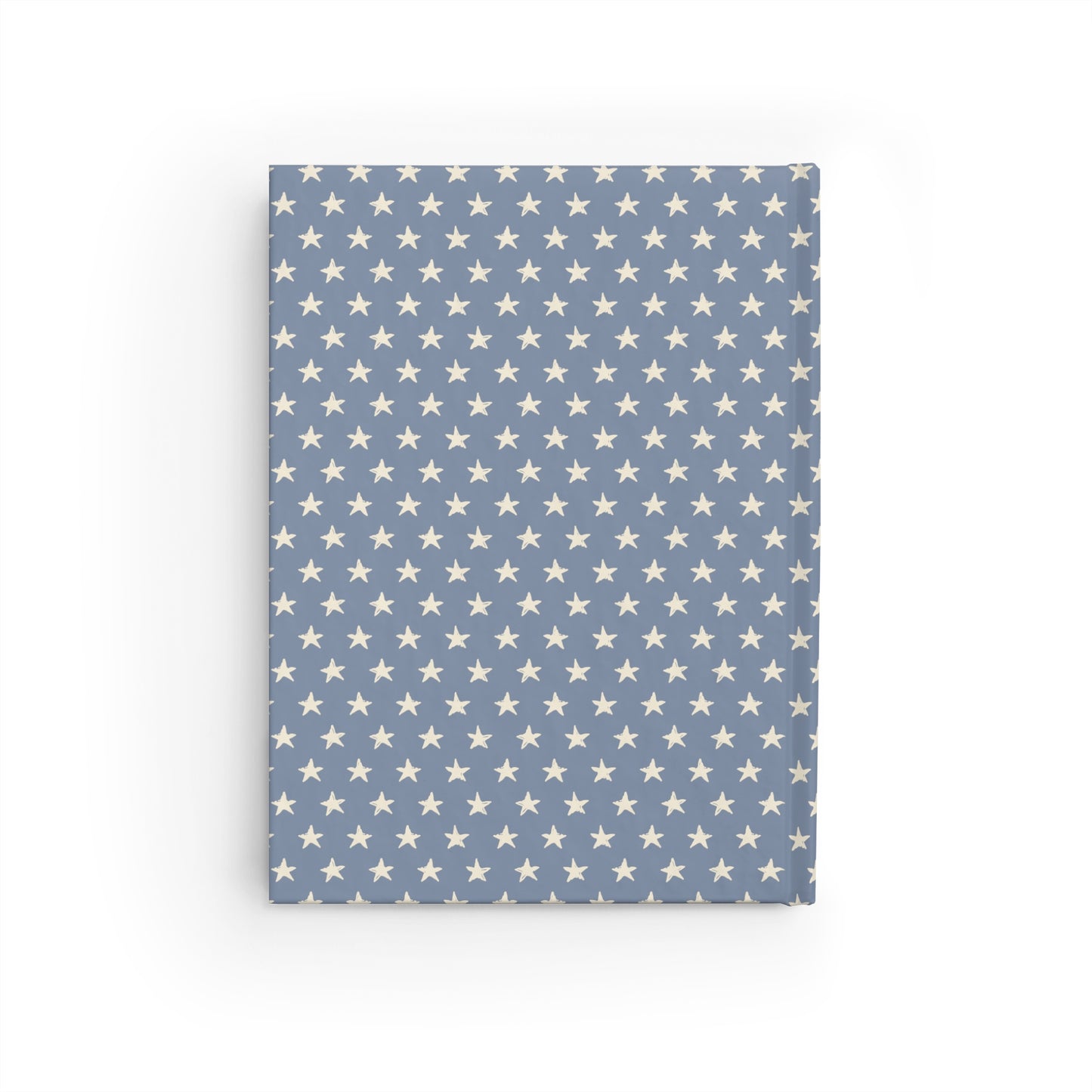 USA Blue with White Stars Journal - Blank