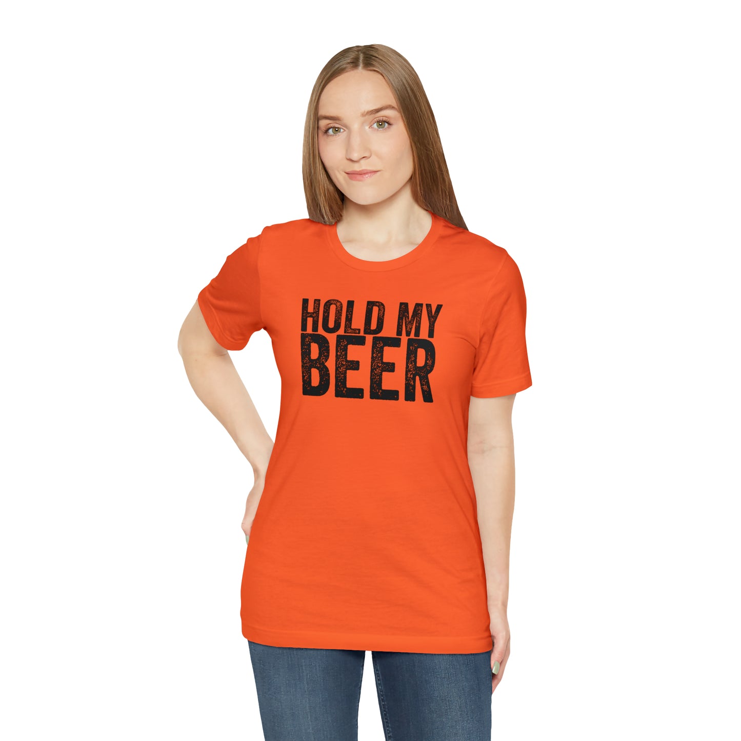 Hold My Beer Country Unisex Jersey Short Sleeve Tee