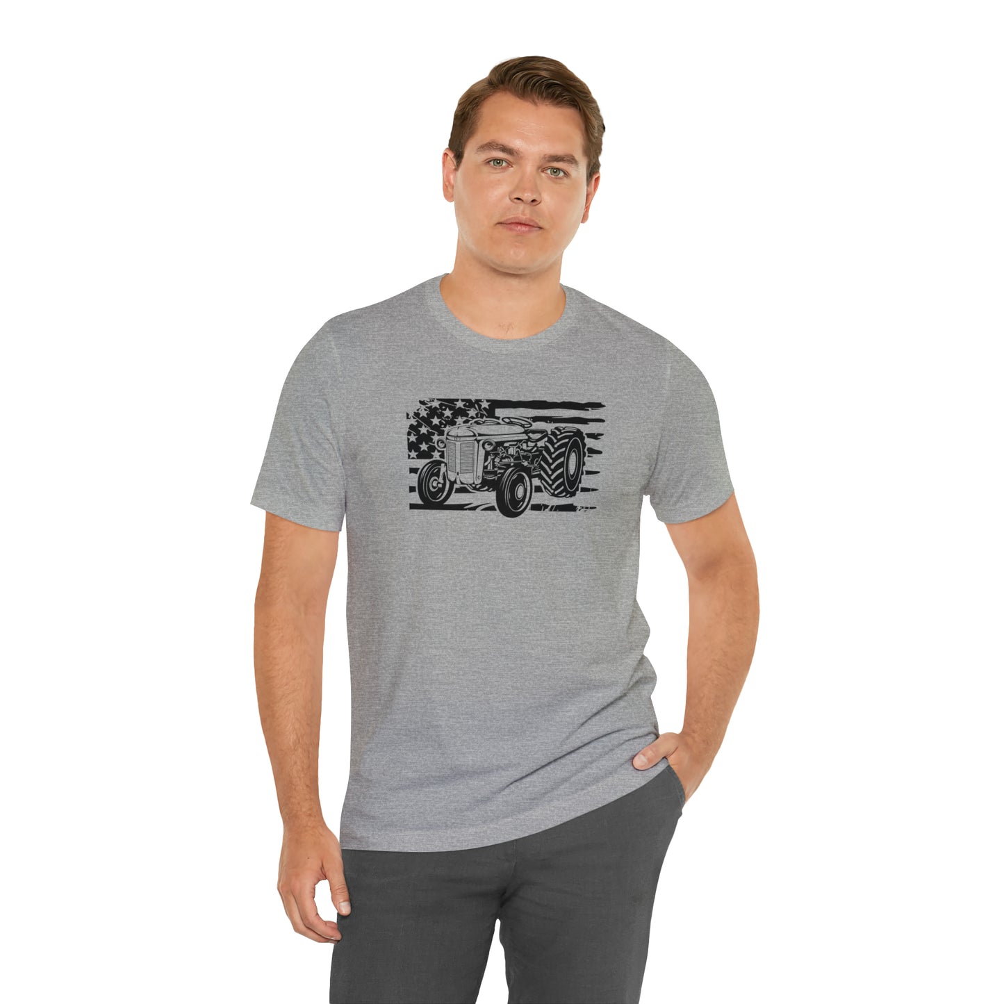 "US Tractor" Unisex Jersey Short Sleeve Tee