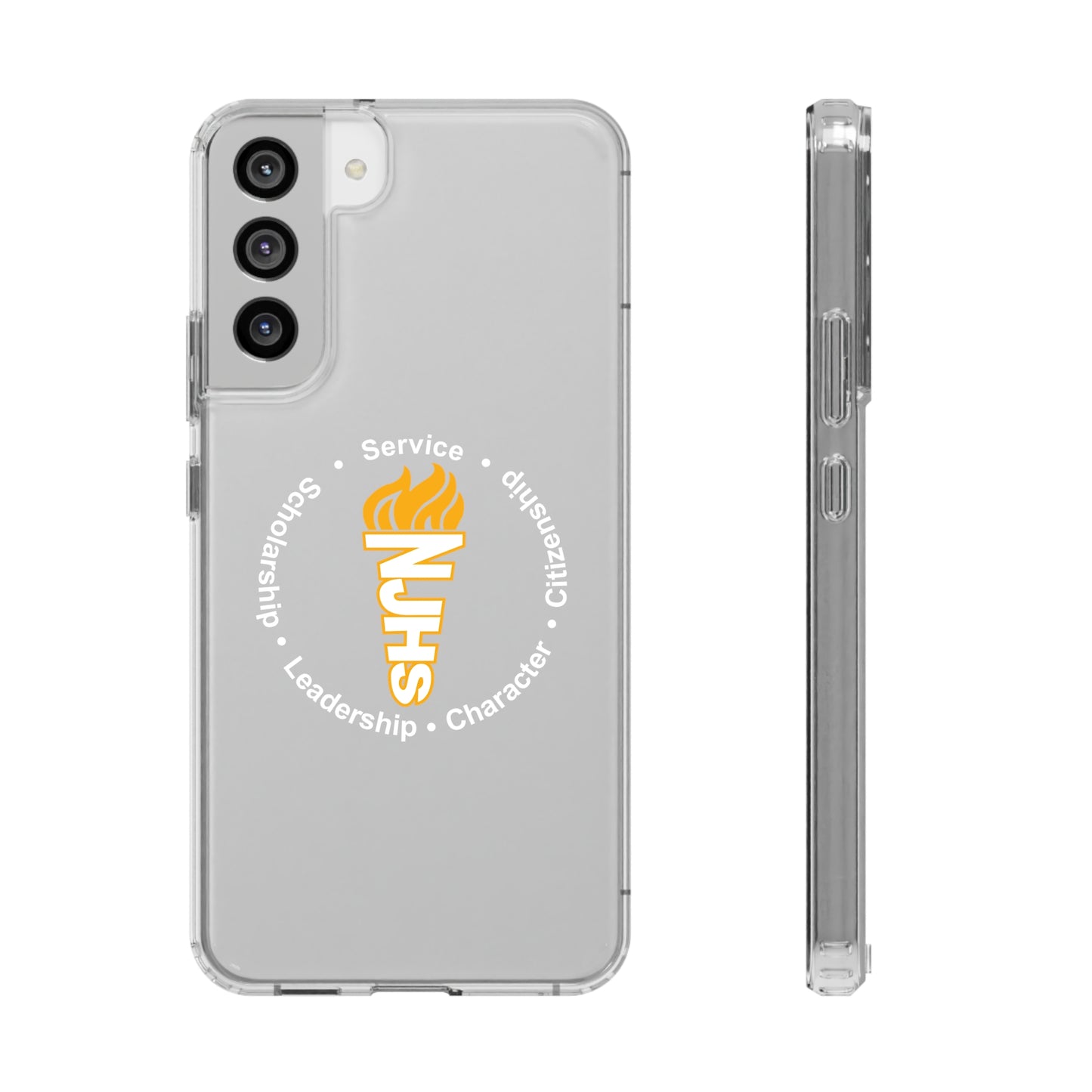 NJHS National Junior Honor Society Clear Phone Cases