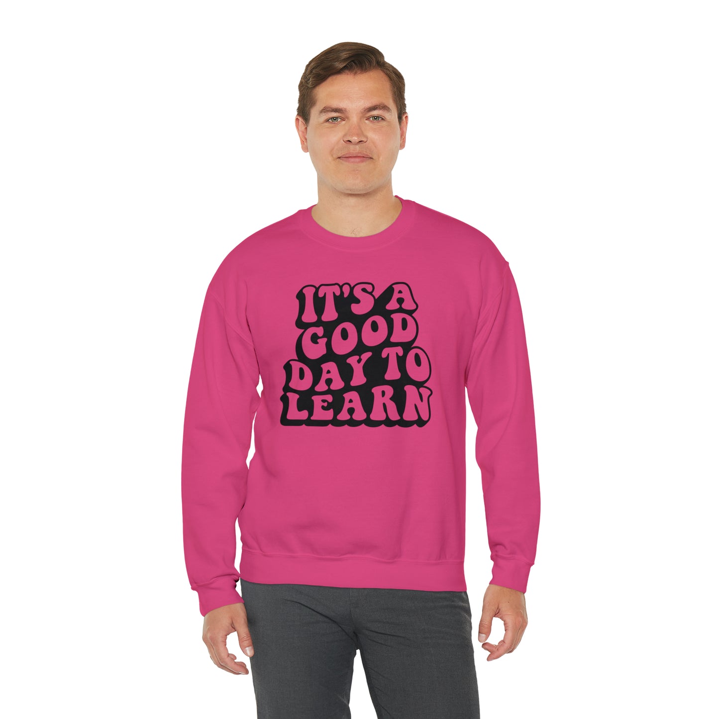 It's a Good Day to Learn Unisex Heavy Blend™ Crewneck Sweatshirt