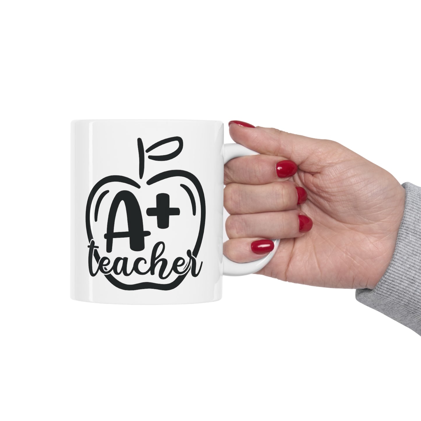 A+ Teacher Ceramic Mug 11oz