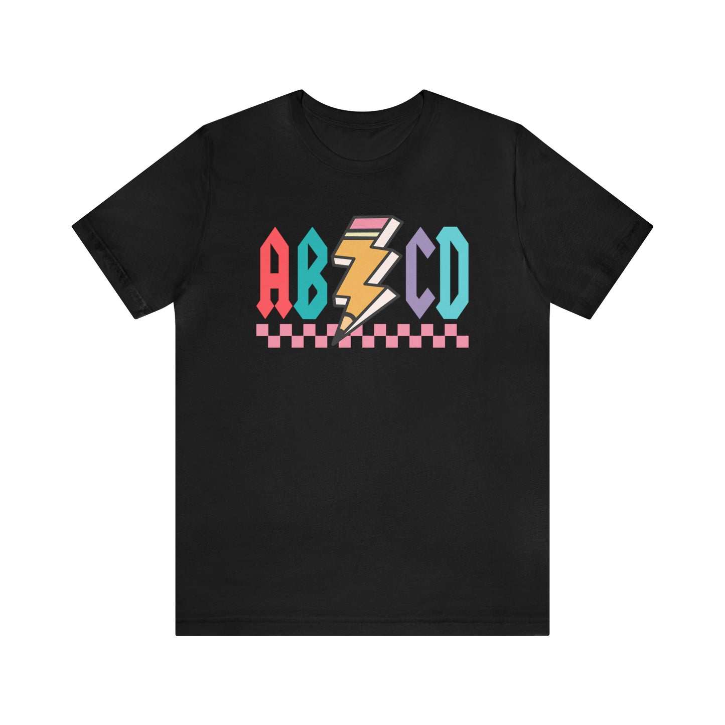 Vintage ABCD Teacher T-Shirt